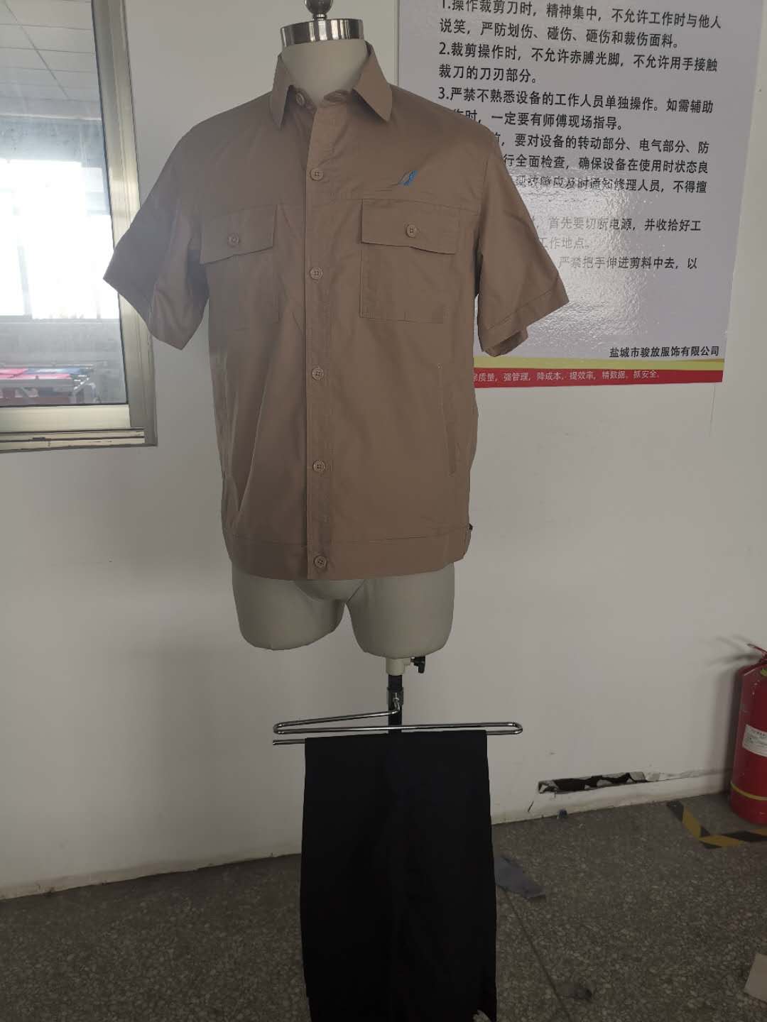 非得辦公牛仔工作服春秋長(zhǎng)袖工作服短袖工作服定做樣衣